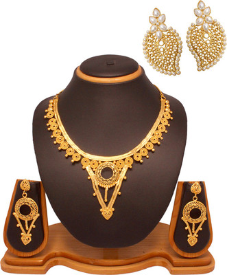 70% OFF on Vendee Fashion Marvellous Zinc Jewel Set Multicolor
