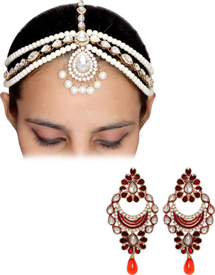 70% OFF on Vendee Fashion Traditional Jewelry Zinc Jewel Set Multicolor