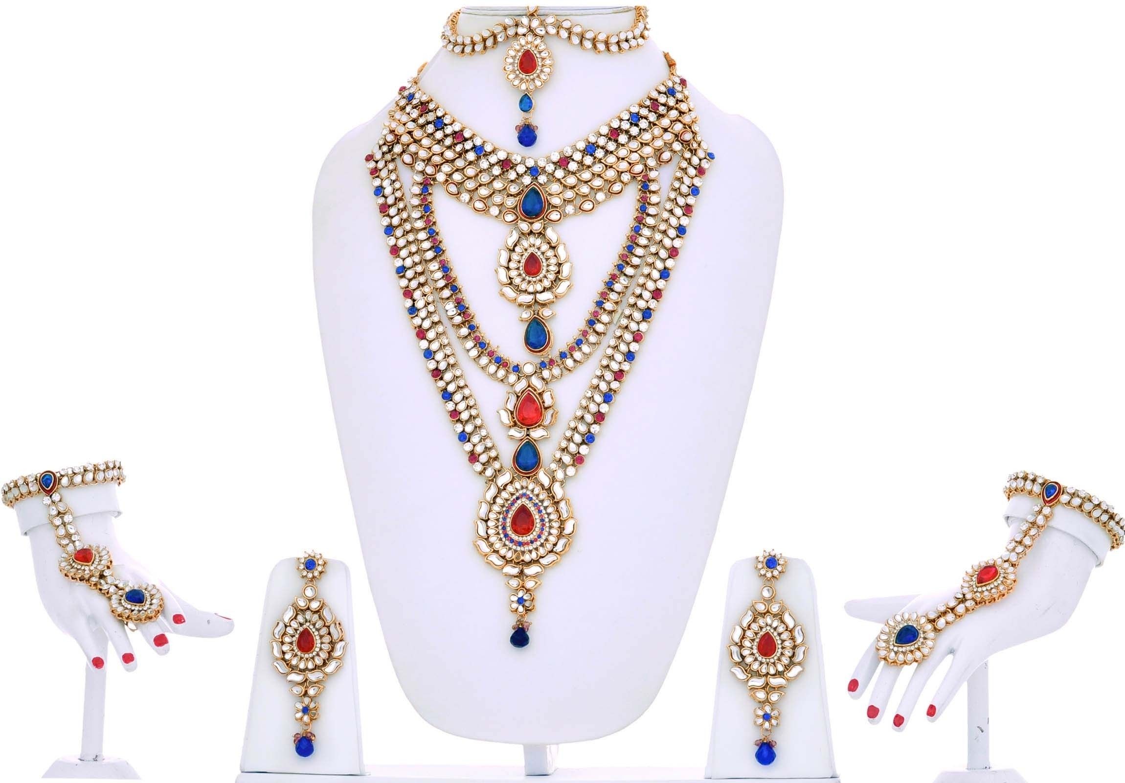 Lucky Jewellery Kundan Alloy Jewel Set Price in India Buy Lucky Jewellery Kundan Alloy Jewel