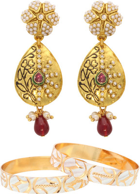 70% OFF on Vendee Fashion Unique Enamel Fashion Zinc Jewel Set Multicolor