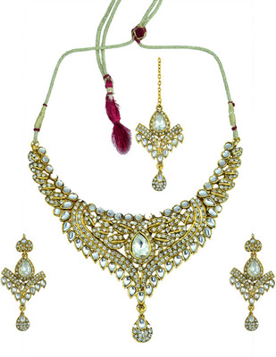57% OFF on Suvini Marvellous Alloy Jewel Set Gold, Silver 57% OFF on Suvini Marvellous Alloy Jewel Set Gold, Silver
