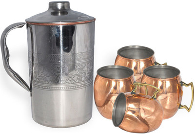 37% OFF on DakshCraft DS022 Jug Glass Set