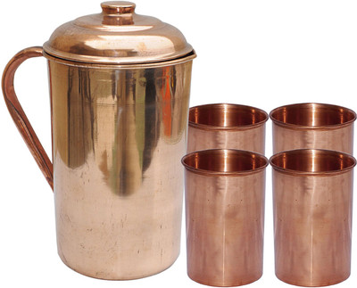 61% OFF on DakshCraft DSCJ007-DSCGL029-4 Jug Glass Set
