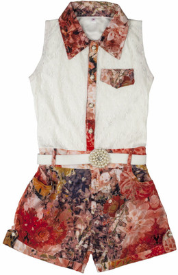 41% OFF on Hunny Bunny Floral Print Girl's Jumpsuit 41% OFF on Hunny Bunny Floral Print Girl's Jumpsuit