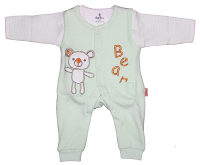 Child World Animal Print Baby Boy's Jumpsuit Child World Animal Print Baby Boy's Jumpsuit