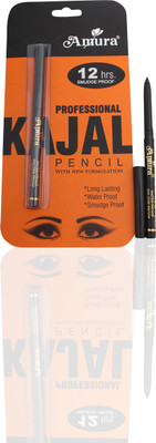 10% OFF on Amura 12 Hrs Professional Herbal Kajal 3.5 g