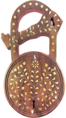 33% OFF on Pindia Beautiful Lock & Key Shaped Wooden Key Holder 33% OFF on Pindia Beautiful Lock & Key Shaped Wooden Key Holder