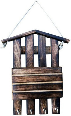 4% OFF on Onlineshoppee Wooden Key Holder 4% OFF on Onlineshoppee Wooden Key Holder