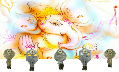 50% OFF on Go Hooked Wooden Key Holder