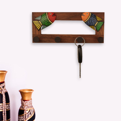 46% OFF on ExclusiveLane Sheesham Fish Wooden Key Holder 46% OFF on ExclusiveLane Sheesham Fish Wooden Key Holder