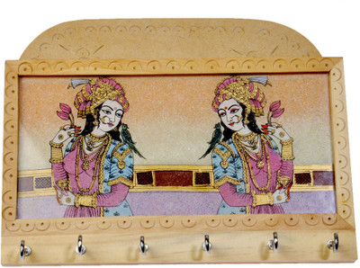 60% OFF on Little India Gemstone Painting Magazine Keychain -116 Wooden Key Holder 60% OFF on Little India Gemstone Painting Magazine Keychain -116 Wooden Key Holder