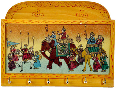 58% OFF on Little India Gemstone Painted Letter Handicraft 104 Wooden Key Holder 58% OFF on Little India Gemstone Painted Letter Handicraft 104 Wooden Key Holder