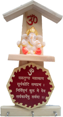 70% OFF on JaipurCrafts Lord Ganesha With Mantra Wooden Key Holder 70% OFF on JaipurCrafts Lord Ganesha With Mantra Wooden Key Holder