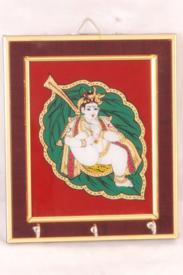 5% OFF on Raji Handicrafts Wooden, Glass Key Holder