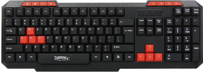 Zebronics KM2000 Wired USB Multimedia USB Keyboard (Black)