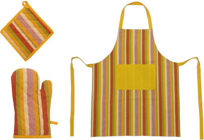43% OFF on Cotonex Yellow, Red Cotton Kitchen Linen Set 43% OFF on Cotonex Yellow, Red Cotton Kitchen Linen Set