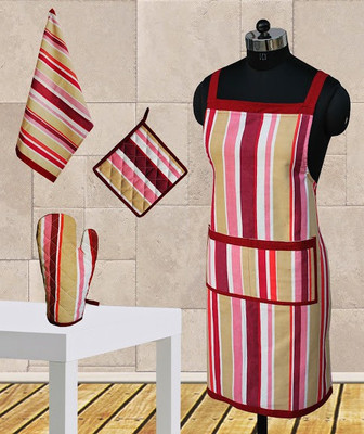 38% OFF on Dekor World Red Cotton Kitchen Linen Set 38% OFF on Dekor World Red Cotton Kitchen Linen Set