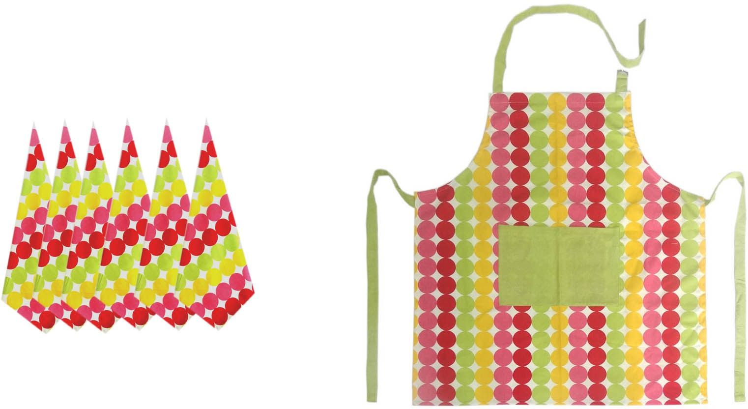 30% OFF on Cotonex Red, Yellow Cotton Kitchen Linen Set 30% OFF on Cotonex Red, Yellow Cotton Kitchen Linen Set