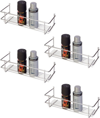 Doyours 4 Pieces Multipurpose Kitchen Shelf / Bottle Rack Stainless Steel Kitchen Rack Doyours 4 Pieces Multipurpose Kitchen Shelf / Bottle Rack Stainless Steel Kitchen Rack