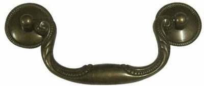 Benzoville Zinc Cabinet/Draw Pull Brown Pack of 1 Benzoville Zinc Cabinet/Draw Pull Brown Pack of 1