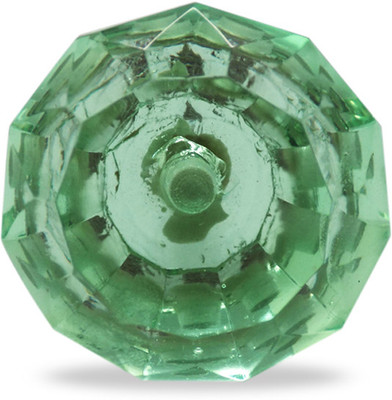 25% OFF on Casa Decor Glass Cabinet/Draw Knob Green Pack of 4