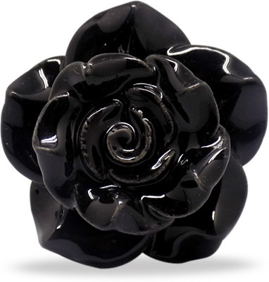 25% OFF on Casa Decor Ceramic Cabinet/Draw Knob Black Pack of 4
