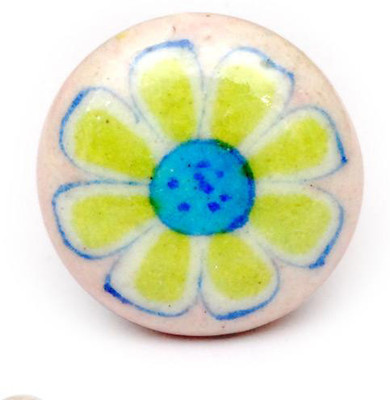 Neerja Ceramic Cabinet/Draw Knob Pink Pack of 6