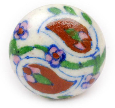 Neerja Ceramic Cabinet/Draw Knob White Pack of 6