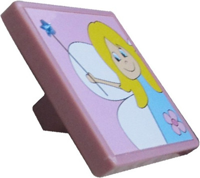 Benzoville Plastic Cabinet/Draw Knob Pink Pack of 1
