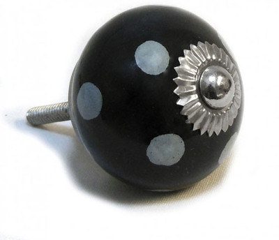 61% OFF on Tech Fit Porcelain Cabinet/Draw Knob Black Pack of 12