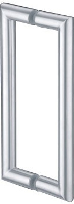 5% OFF on Decowell Stainless Steel Door Pull Silver Pack of 2