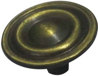 Benzoville Zinc Cabinet/Draw Knob Brown Pack of 1