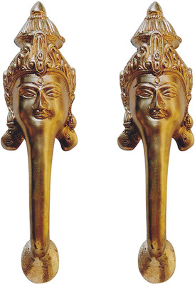37% OFF on Aakrati Goddess Face Handle Brass Door Pull
