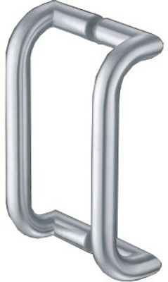 Decowell Stainless Steel Door Pull Silver Pack of 2