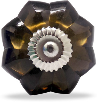 Casa Decor Glass Cabinet/Draw Knob Multicolor Pack of 4