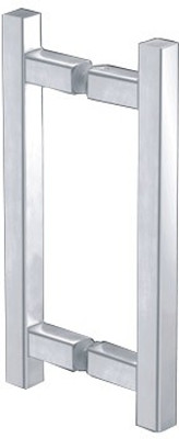 5% OFF on Decowell Stainless Steel Door Pull Silver Pack of 2