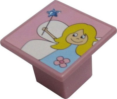 Benzoville Plastic Cabinet/Draw Knob Pink Pack of 1