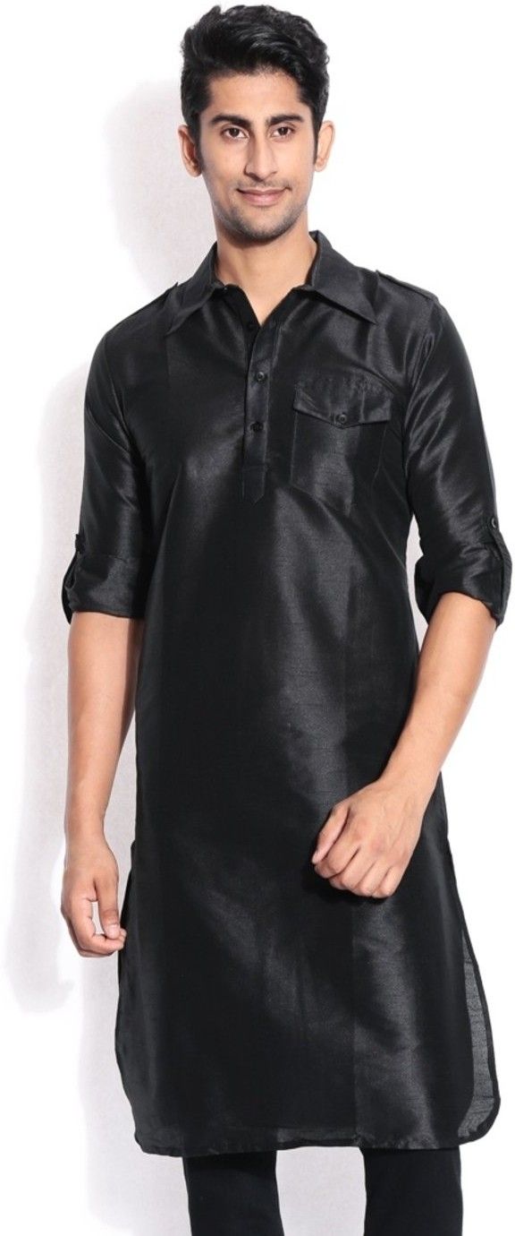 50% OFF on Vivyaan Solid Men's Straight Kurta 50% OFF on Vivyaan Solid Men's Straight Kurta
