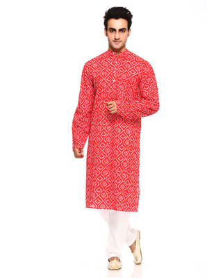 45% OFF on Aapno Rajasthan Printed Men's A-line Kurta 45% OFF on Aapno Rajasthan Printed Men's A-line Kurta