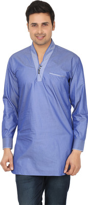 39% OFF on Adhaans Solid Men's Straight Kurta