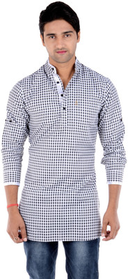 39% OFF on S9 Men Checkered Men's Pathani Kurta 39% OFF on S9 Men Checkered Men's Pathani Kurta