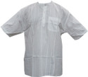 Indiatrendzs Striped Men's Straight Kurta