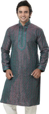 Zorro Self Design Men's Straight Kurta