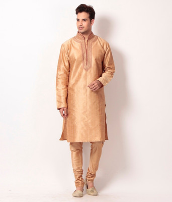 11% OFF on MMW Self Design Men's Straight Kurta