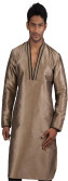 Vivyaan Solid Men's Straight Kurta