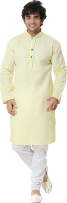 Zorro Self Design Men's Straight Kurta Zorro Self Design Men's Straight Kurta