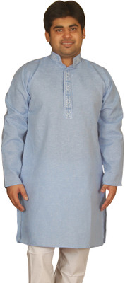 45% OFF on Bhartiya Solid Men's Straight Kurta 45% OFF on Bhartiya Solid Men's Straight Kurta