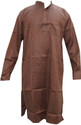 Indiatrendzs Solid Men's Straight Kurta