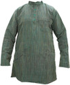 Indiatrendzs Solid Men's Straight Kurta