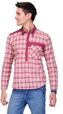 70% OFF on Yepme Checkered Men's A-line Kurta